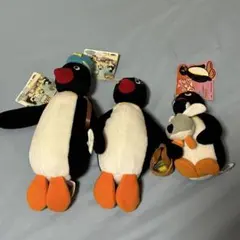 ピングー パパ　ママ　ぬいぐるみ　ピンガ　pingu ブルブルピングー