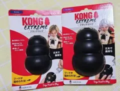 KONG Extreme ブラックコング L・XLサイズ2個セット　犬用おもちゃのサムネイル