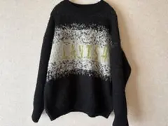 DISCOAT グラデシャギージャガードロゴニットプルオーバー 完売品！