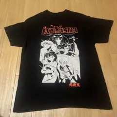 犬夜叉　InuYasha キャラクター Tシャツ 黒　Mサイズ