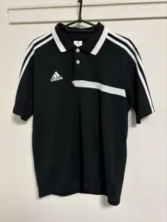 adidas ポロシャツ ブラック　ボタンのサムネイル