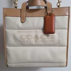 COACH 2WAY ショルダーバッグ パデッド レザー　美品