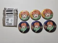 ハイキュー コスモワールド 缶バッジ 日向翔陽 6個セット