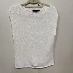 SHIPS ホワイト ノースリーブニット更に 値下げ