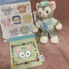 ディズニーシー　バケパ限定　ポージープラッシー　ジェラトーニ