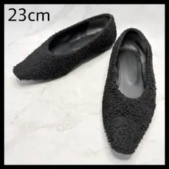 【美品】 ROSE BUD パンプス ボア ポインテッドトゥ 23 36 黒のサムネイル