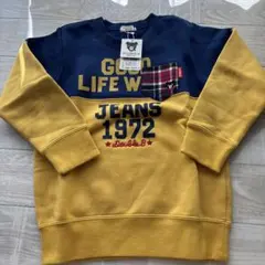 新品未使用 タグ付きDOUBLE-B トレーナー 120㎝