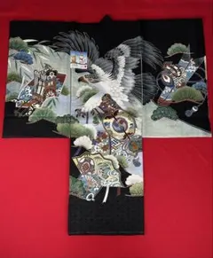 【激安】男の子用正絹お宮参りの初着　235