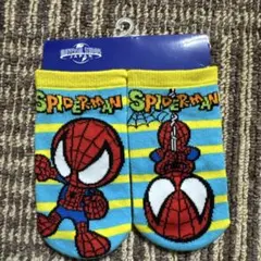スパイダーマン キッズ靴下　USJ 土産　新品　ソックス