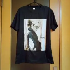 ♬hide Tシャツ ブラック フォトプリント♪ hide フォトプリント Tシャツ ブラック XXL - メルカリ