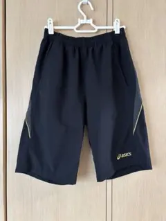 asics ハーフパンツ　Mサイズ　黒