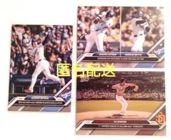 topps now大谷翔平・ベッツ・ダルビッシュ／736・742・743 ３枚