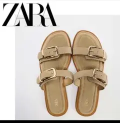 2026年最新】zara バックルフラットサンダルの人気アイテム - メルカリ