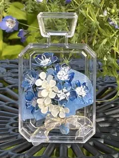 No.441 香水瓶 桜 シャカシャカキーホルダー シェイカー レジン - メルカリ