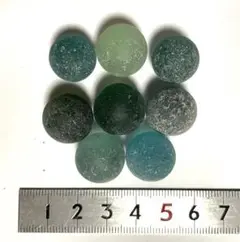 天然シーグラス　シー玉　ノーマル　８個入り