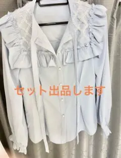 【lonia様専用】tocco closet トッコクローゼット　フリルブラウス