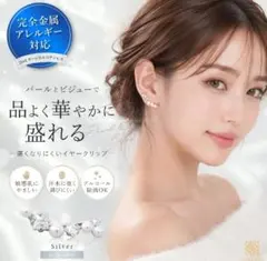 Annekor イヤーカフ シルバー 完全金属アレルギー対応 楽天