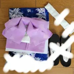 アベイル　浴衣帯　作り帯　結び帯　花柄　日本製　花火　お祭り　夕涼み　ワンタッチのサムネイル