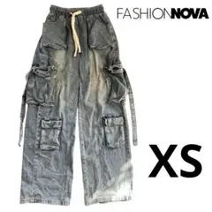 Fashion Nova デニムカーゴパンツ XS