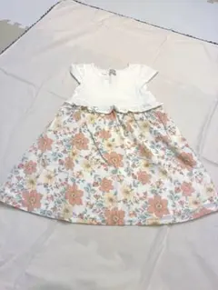 プティマイン花柄ワンピース 100cm