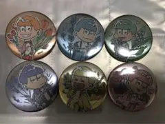 おそ松さん セリア コラボ 百均 缶バッチ おそ松 カラ松 チョロ松 一松