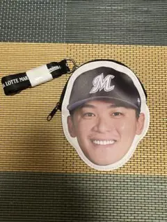 千葉ロッテマリーンズ 石川慎吾 顔型ポーチ