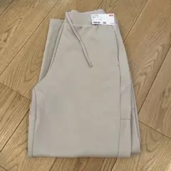 ユニクロ　ドライスウェットカーブパンツ　s ナチュラル