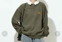 FREAK'S STORE ボア襟 コーデュロイ × 裏フリース　スウェット