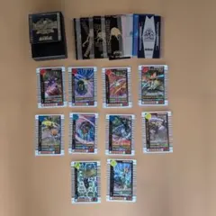 甲虫王者ムシキング　スーパーわざカード10枚