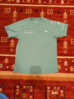 青緑色 半袖　バレーボール Tシャツ Lサイズ