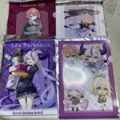 GIGO限定 ホロライブ　ノベルティ クリアファイル　全4種セット