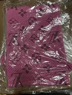 LOUIS VUITTON エシャルプロゴマニア　ピンク
