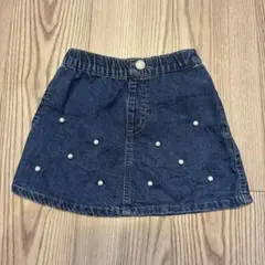 【最終値下げ】 branshes デニムスカート 100サイズ