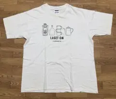 GOAT LAGET OM プリント Tシャツ ホワイト M