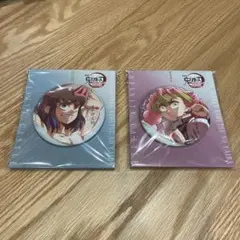 劇場版 鬼滅の刃 無限城編 飾れる缶バッジ 嘴平伊之助 甘露寺蜜璃セット
