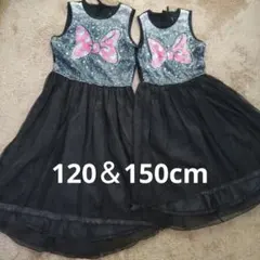 ミニーマウス　ドレス　２着セット