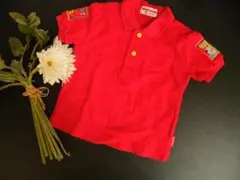 ミキハウス　miki house 80水通しのみのポロシャツ　☆彡美品です