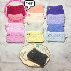 【ボルドー×猫耳ニット帽】にじぱぺ ネコ耳 帽子 ねこ耳 ぬい服 10cm