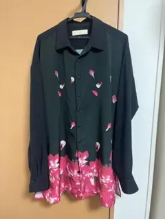 meagratia Fire flower pattern shirtのサムネイル