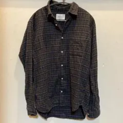 アーバンリサーチドアーズ チェック柄　ネルシャツ　38 綿100%