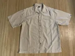 The North Face 半袖シャツ Mサイズ ベージュ チェック