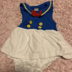 ドナルドダック　なりきりロンパース 70