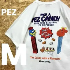 ★PEZ★ペッツ★Tシャツ★サイズM★ビッグシルエット★白★古着★送料無料★のサムネイル