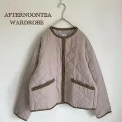 AFTERNOONTEA WARDROBE】キルティング　ジャケット　ブルゾン