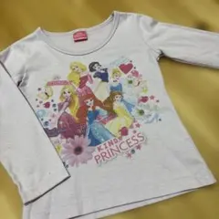 ディズニープリンセス　長袖カットソー