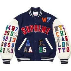 2026年最新】supreme leather varsity jacketの人気アイテム - メルカリ