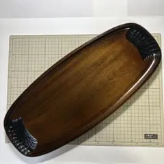 山中漆器製天然木漆器盆未使用
