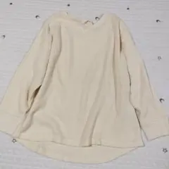 SM2 blue トップス ワッフル 長袖 ロンT サマンサモスモス ブルー