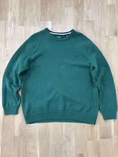 CHAPS コットンニット グリーンのサムネイル