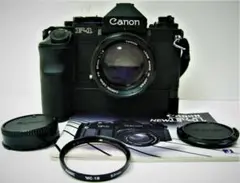 美品 CANON F-1 パワーワインダーF・レンズセット キャノンF-1にパワーワインダーFを取り付けました | ♪無職